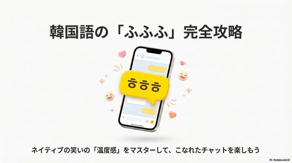 【コピペOK】韓国語「ふふふ」の意味は？ㅎㅎㅎとㅋㅋㅋの違い・使い分けを徹底解説！
