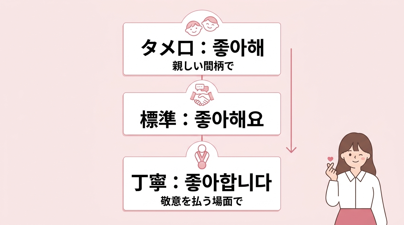 「大好きだよ」を韓国語で伝える基本の表現