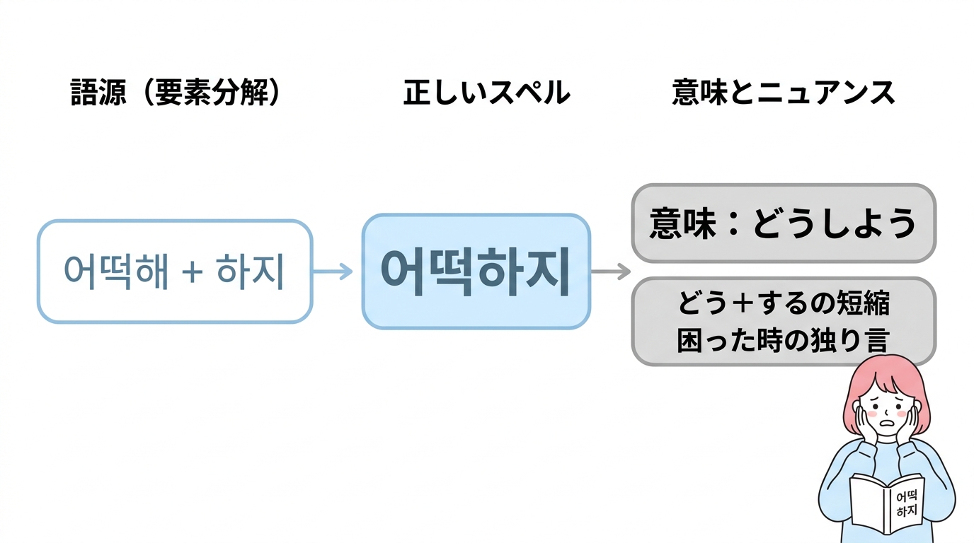 韓国語「おっとかじ」の意味や正しいスペル