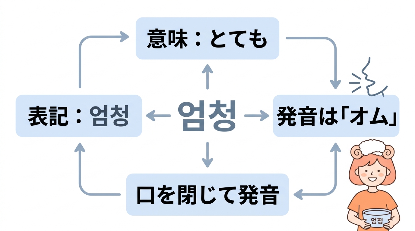 おんちょんの韓国語の意味と正しい発音
