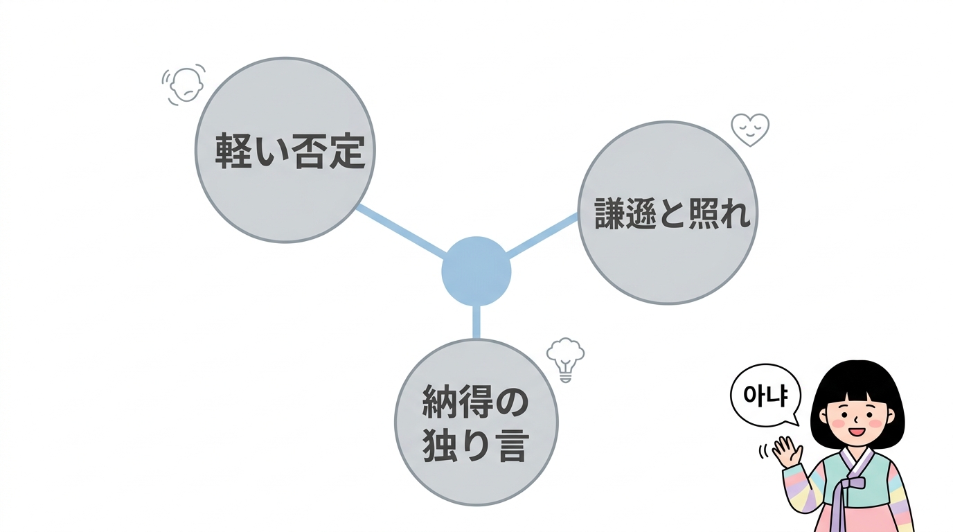 ドラマや日常会話で使うアニャの自然な表現