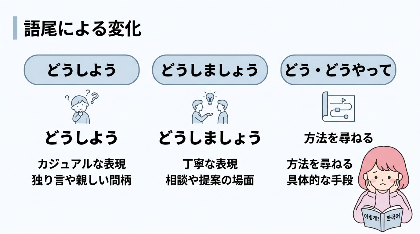 おっとかじに似た3つの韓国語活用フレーズ