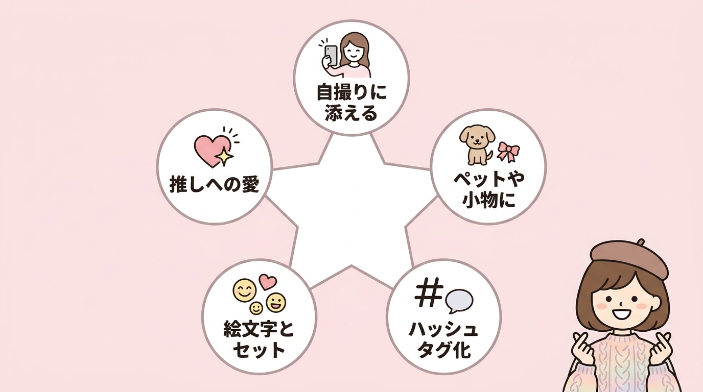 SNSで映える！可愛いでしょの活用術5つ