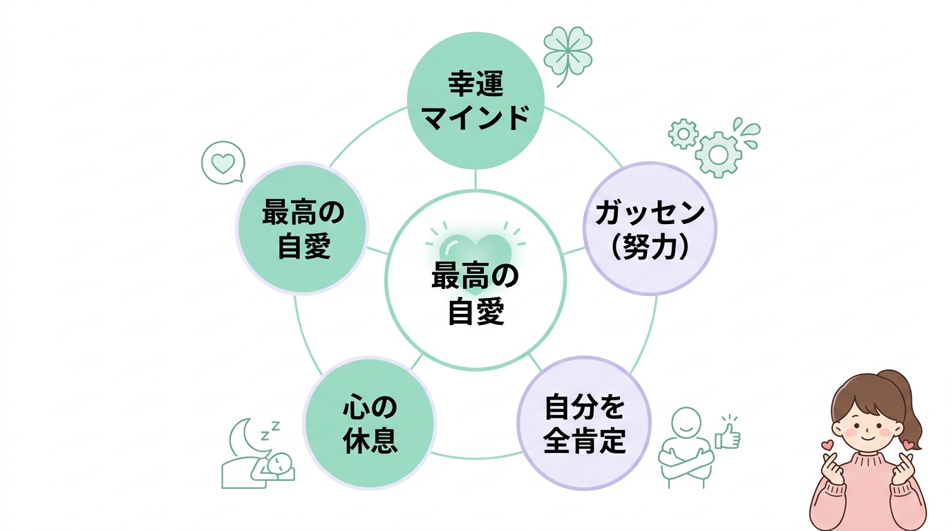 2026最新トレンド!自分に言うよく頑張ったね