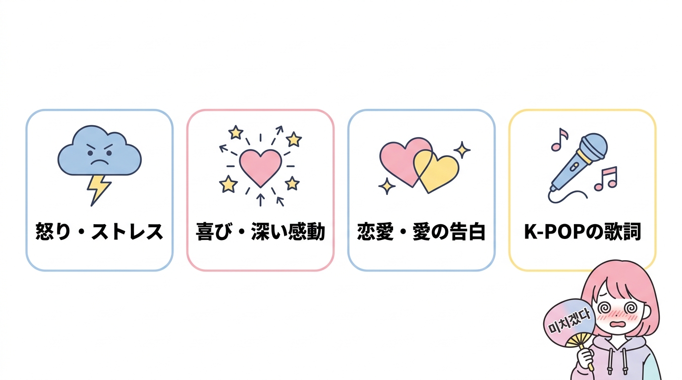 韓国ドラマや歌詞での代表的な使用シーン