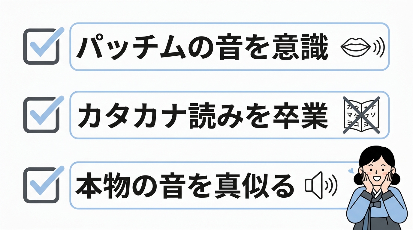 オットケアラッソの発音コツ