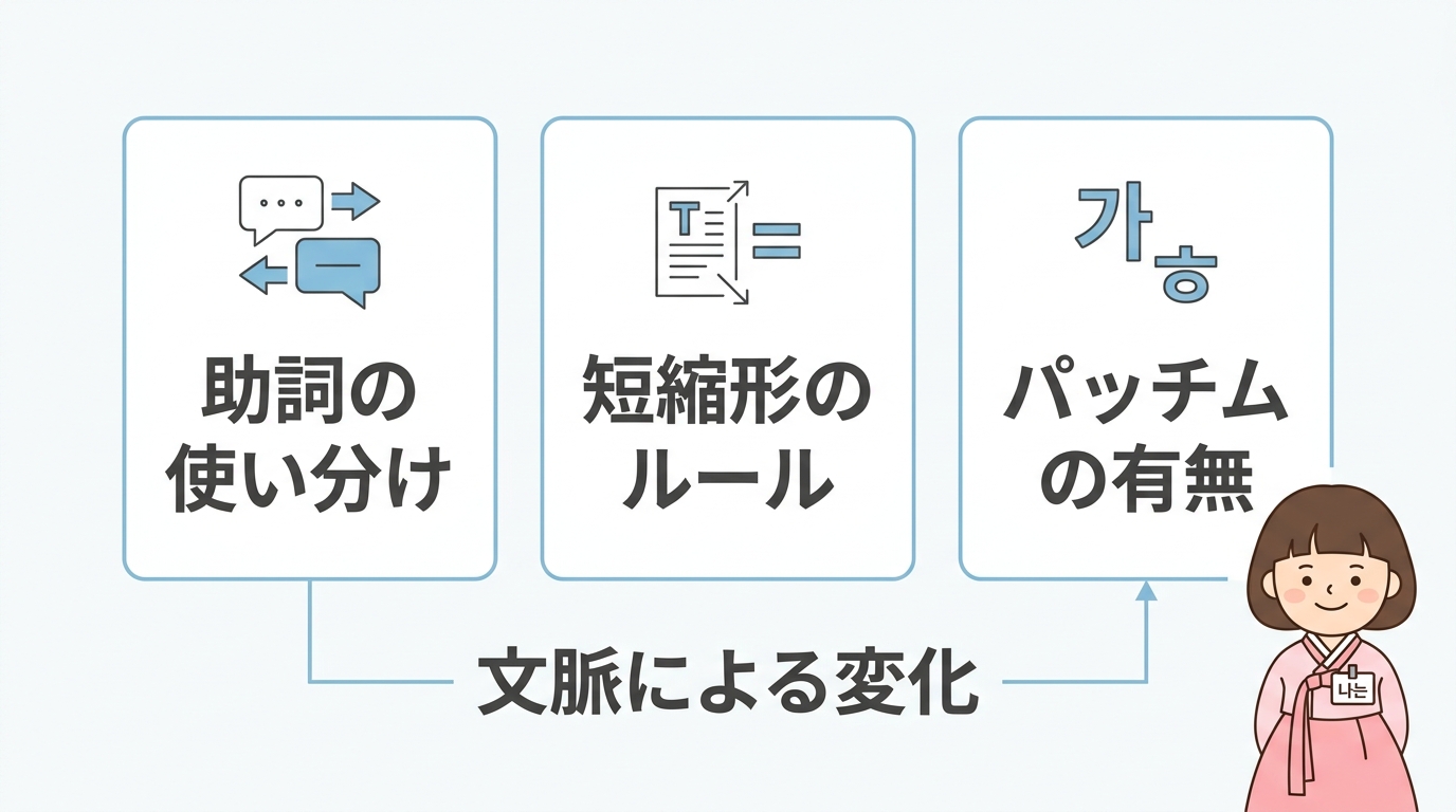 ナヌンに関わる文法の重要ルール