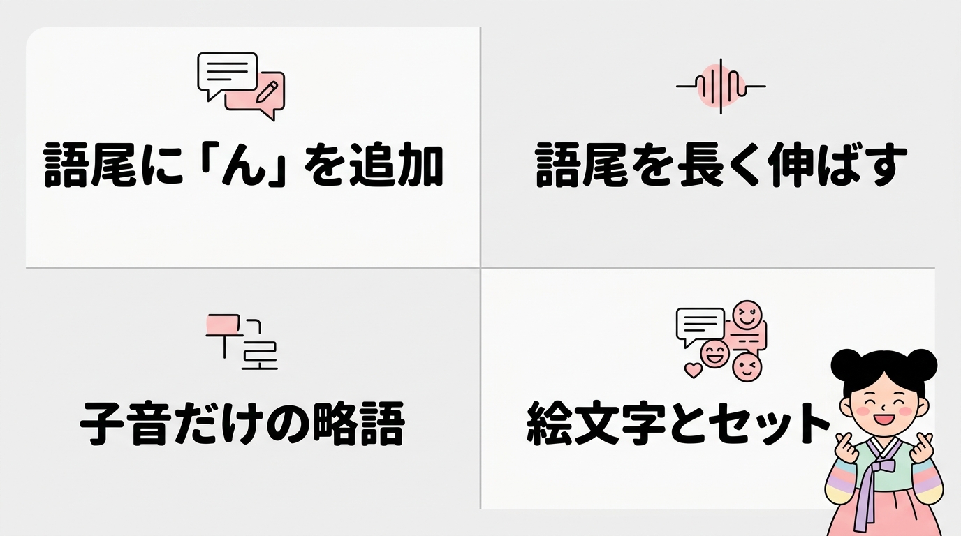 SNSで使える可愛いアレンジ表現4選