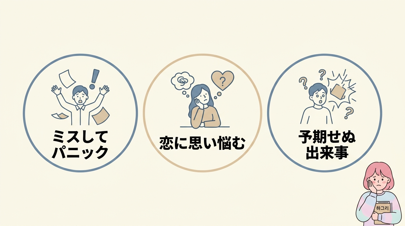 ドラマで使うおっとかじの代表的な3シーン