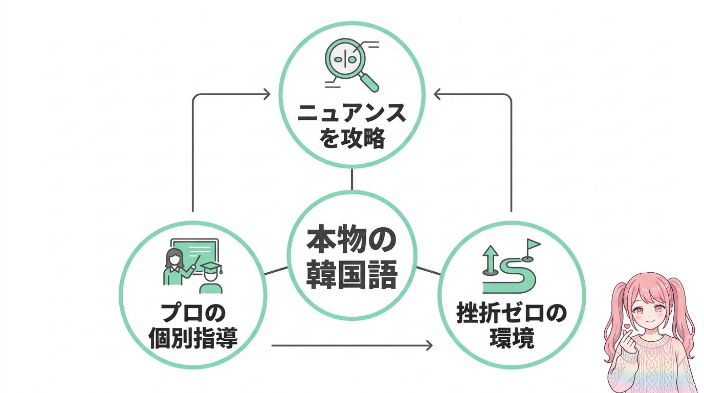 本物の韓国語を学ぶならコリアンカレッジが最適
