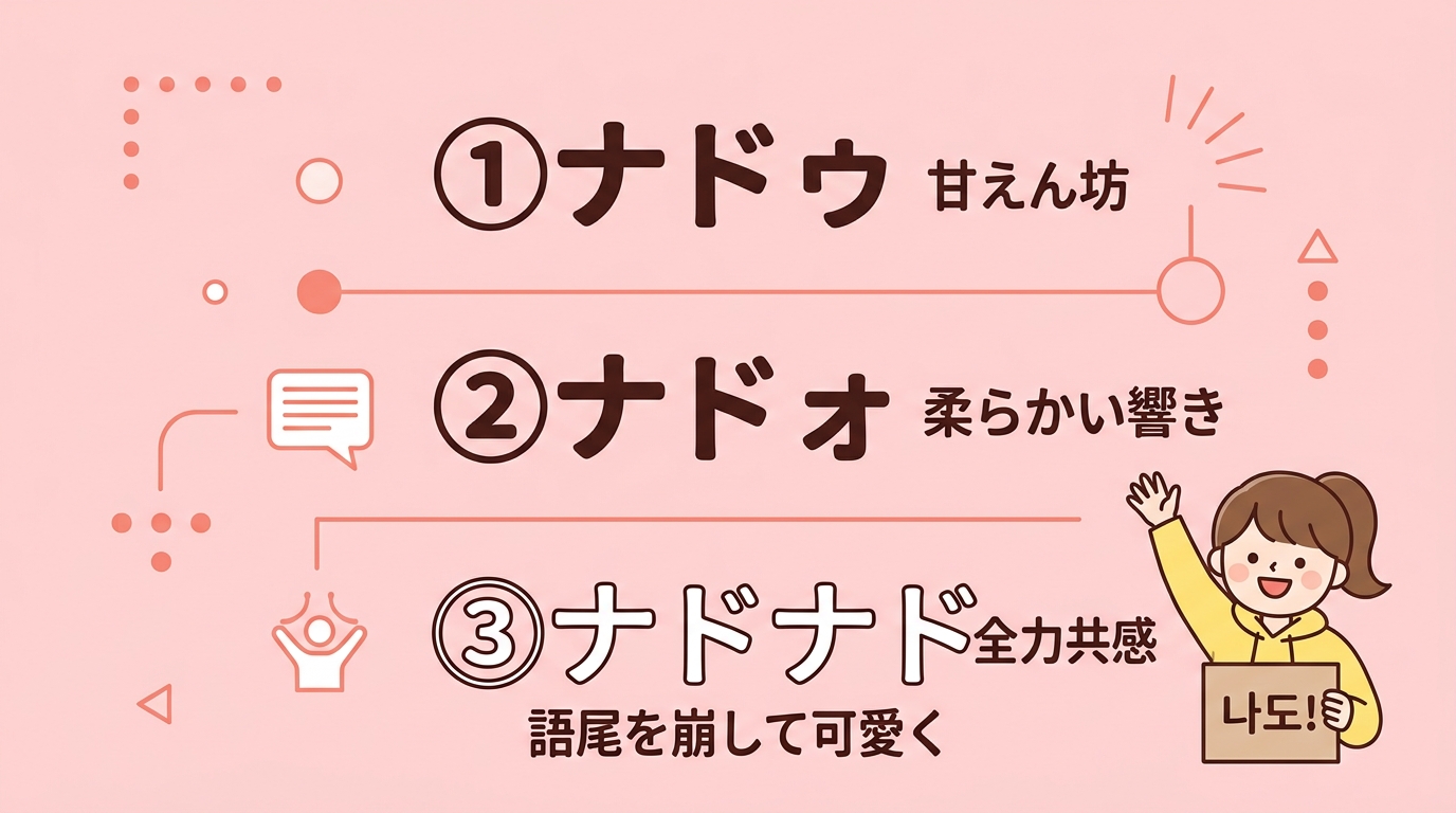 SNSで使える可愛い韓国語「私も」の3選