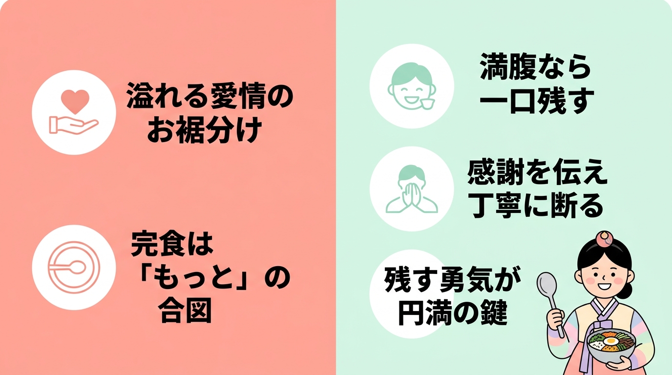 マニモゴが表す韓国の食事文化