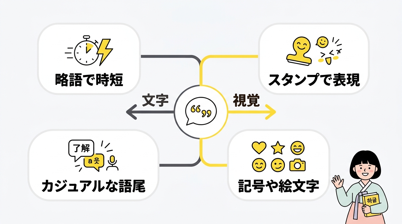 SNSやカカオトークでの表現