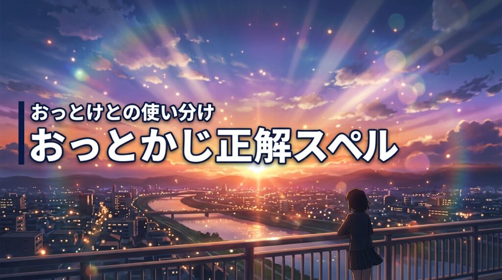 【おっとかじ韓国語】スペルの正解は？おっとけとの使い分けを学んでマスター