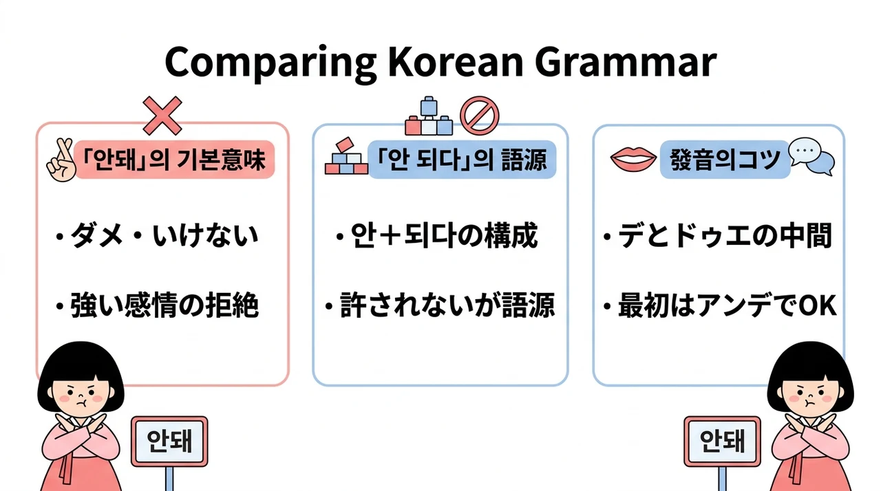 「あんでー」韓国語の意味を初心者向けに解説