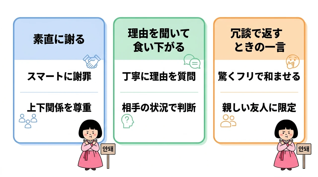 「あんでー」と言われた時の返し方3パターン