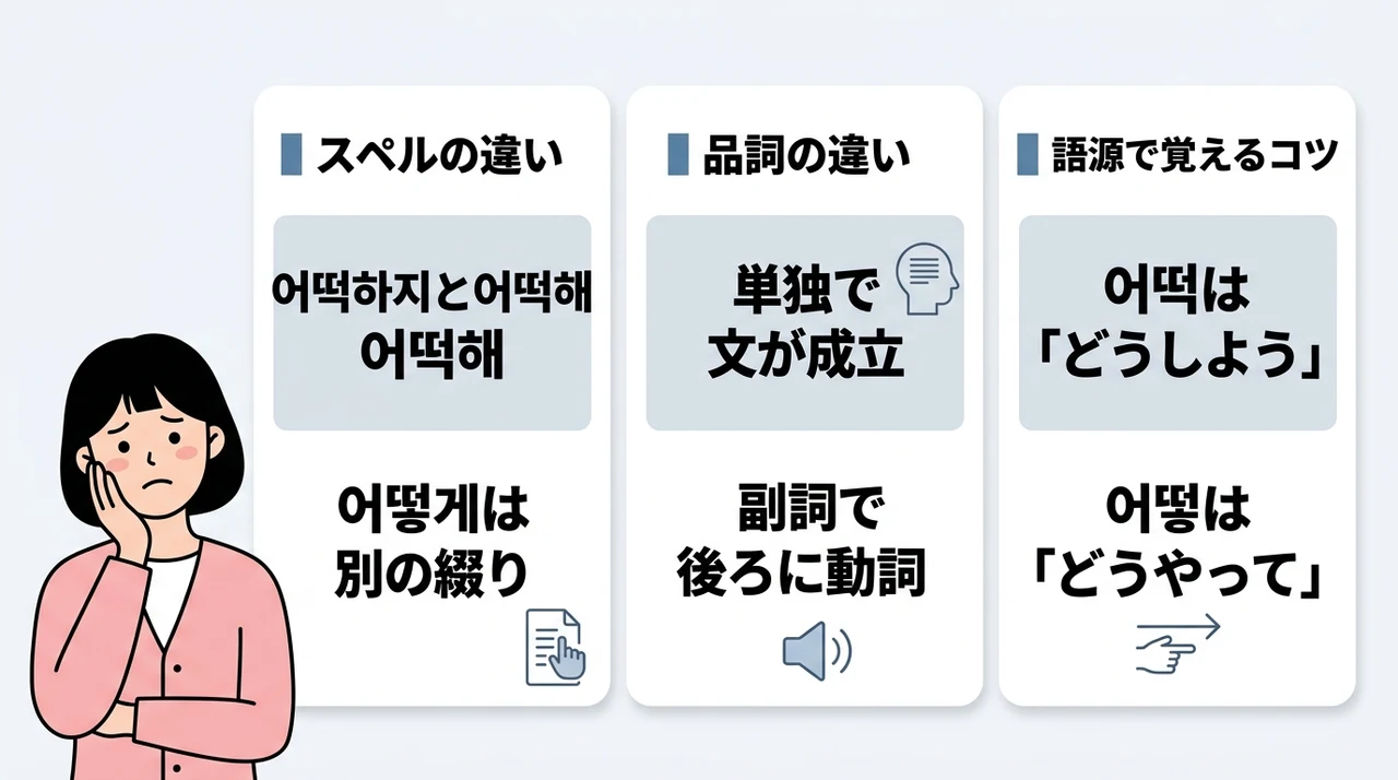 オットカジと混同しやすいオットケの違い