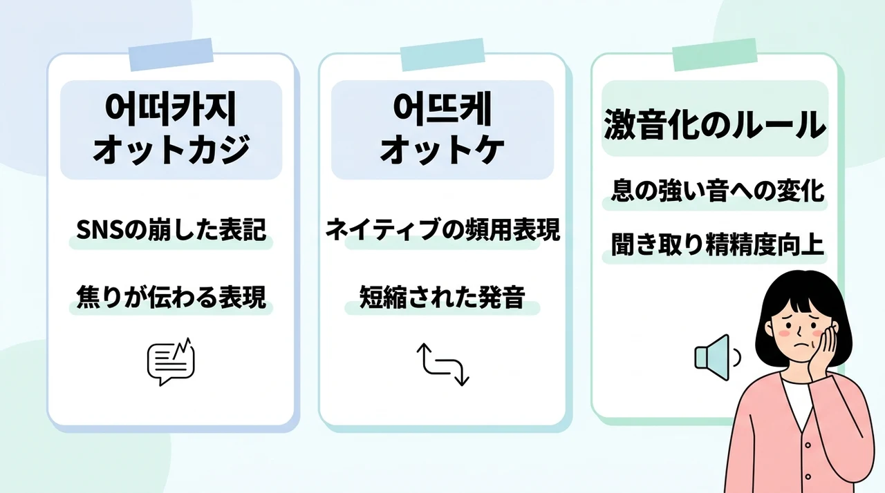 SNSやカカオトークでの略語と発音のコツ