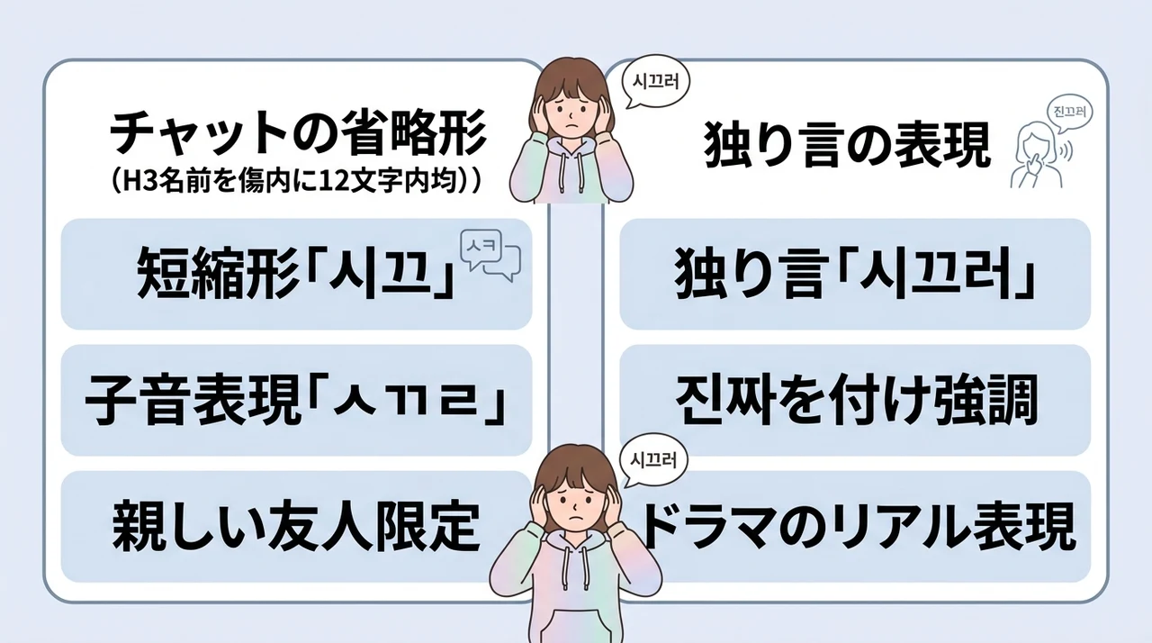 SNSや日常会話で使われる省略表現