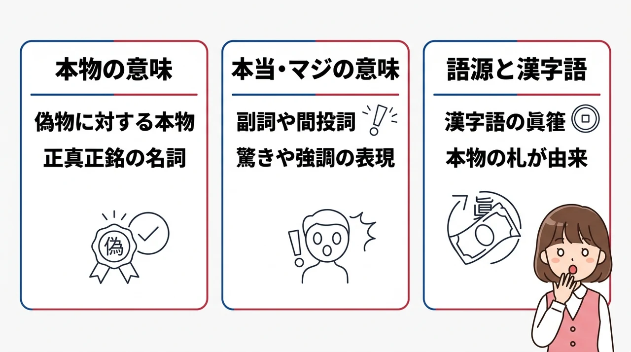 진짜(チンチャ)の2つの意味と語源