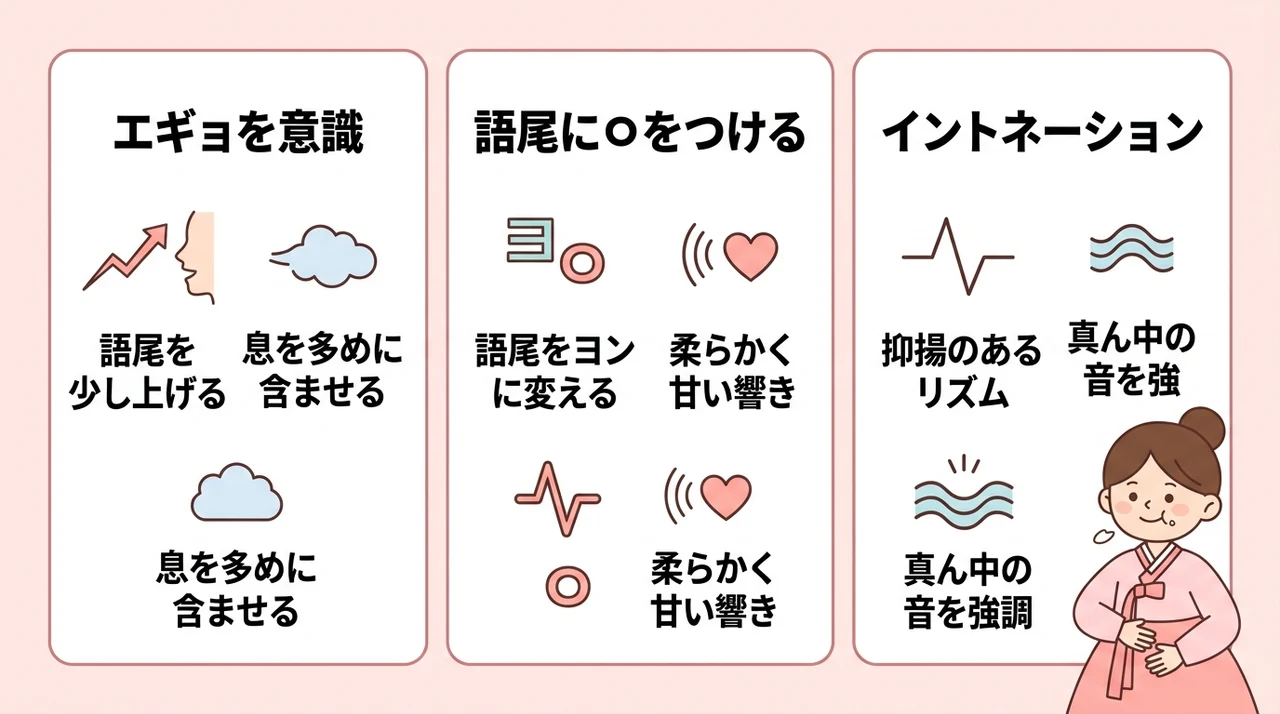 発音をかわいくするコツ