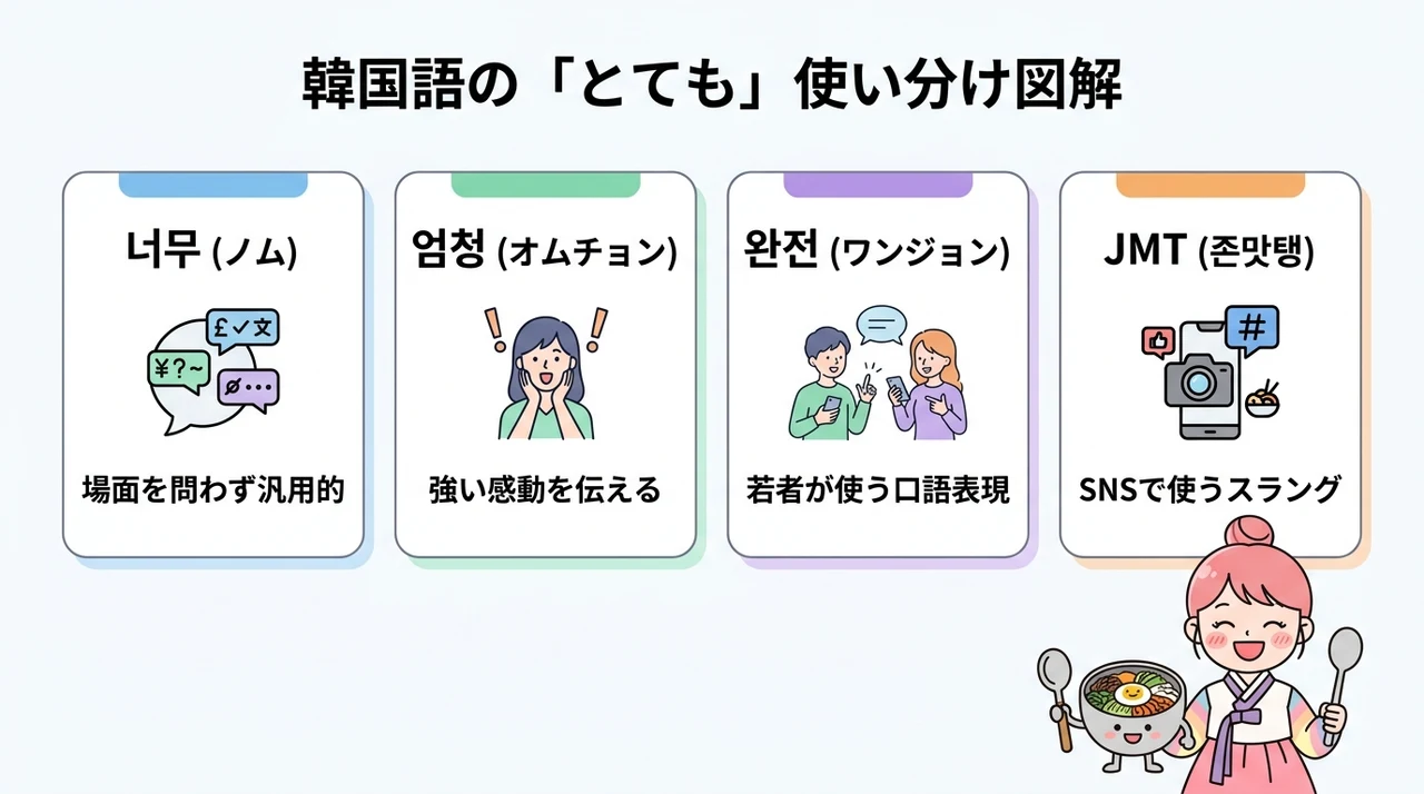 「とても美味しい」の強調表現を使い分けよう