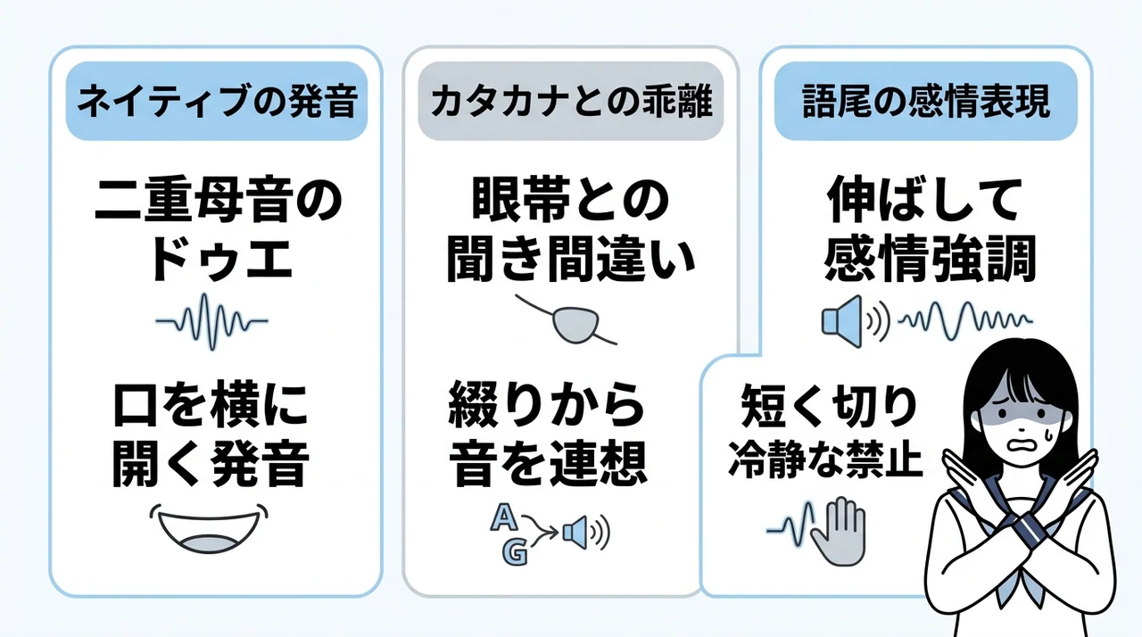 アンデの発音と間違いやすいポイント
