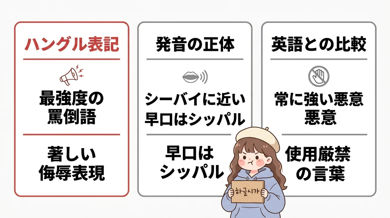 シーバイの韓国語での意味と正体